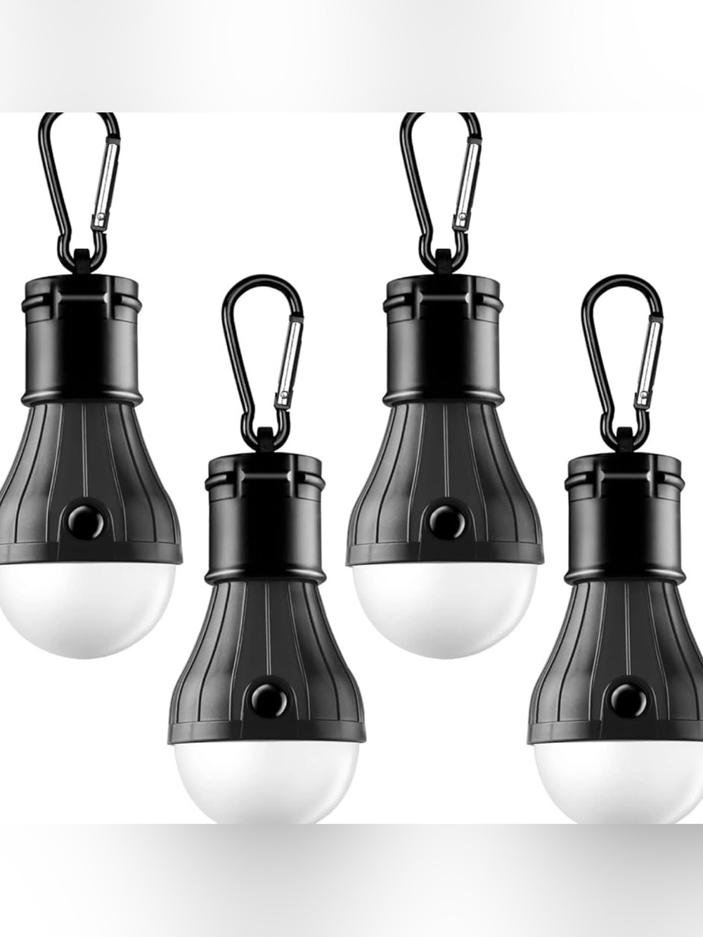 Portable LED Tent Lamp Emergency Lights with Hook, Hurricane